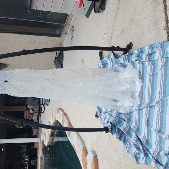 NWT VINTAGE WEDDING GOWN - Picture 9 of 12